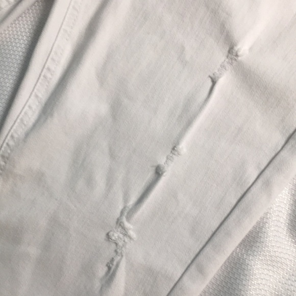 Pistola white denim distressed jeans - Picture 5 of 9